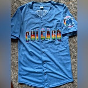 Chicago Cubs 2024 PRIDE Baseball Jersey - Adult Med